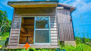 【山開拓 #20】小屋建てて暮らしてたけど…ミニマリストじゃなかった… | 家の基礎作り