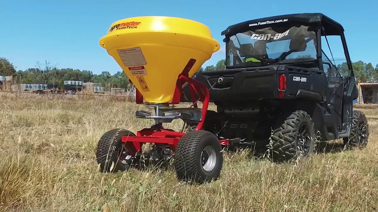 SpreadX IPS 340 Trailed Fertiliser Spreader YouTube