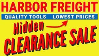 Harbor Freight Hidden Clearance Sale - Best Prices on Unadvertised Items