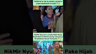 Lucinta Luna Hadir Berhijab di Pesta Ultah NikMir, Endingnya Bikin Kaget! #lucintaluna#nikitamirzani