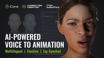 Audio2Face - AI-Powered Facial & Lip Sync Animation | iClone