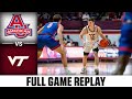 American vs. Virginia Tech Full Game Replay | 2023-24 ACC Men’s Basketball