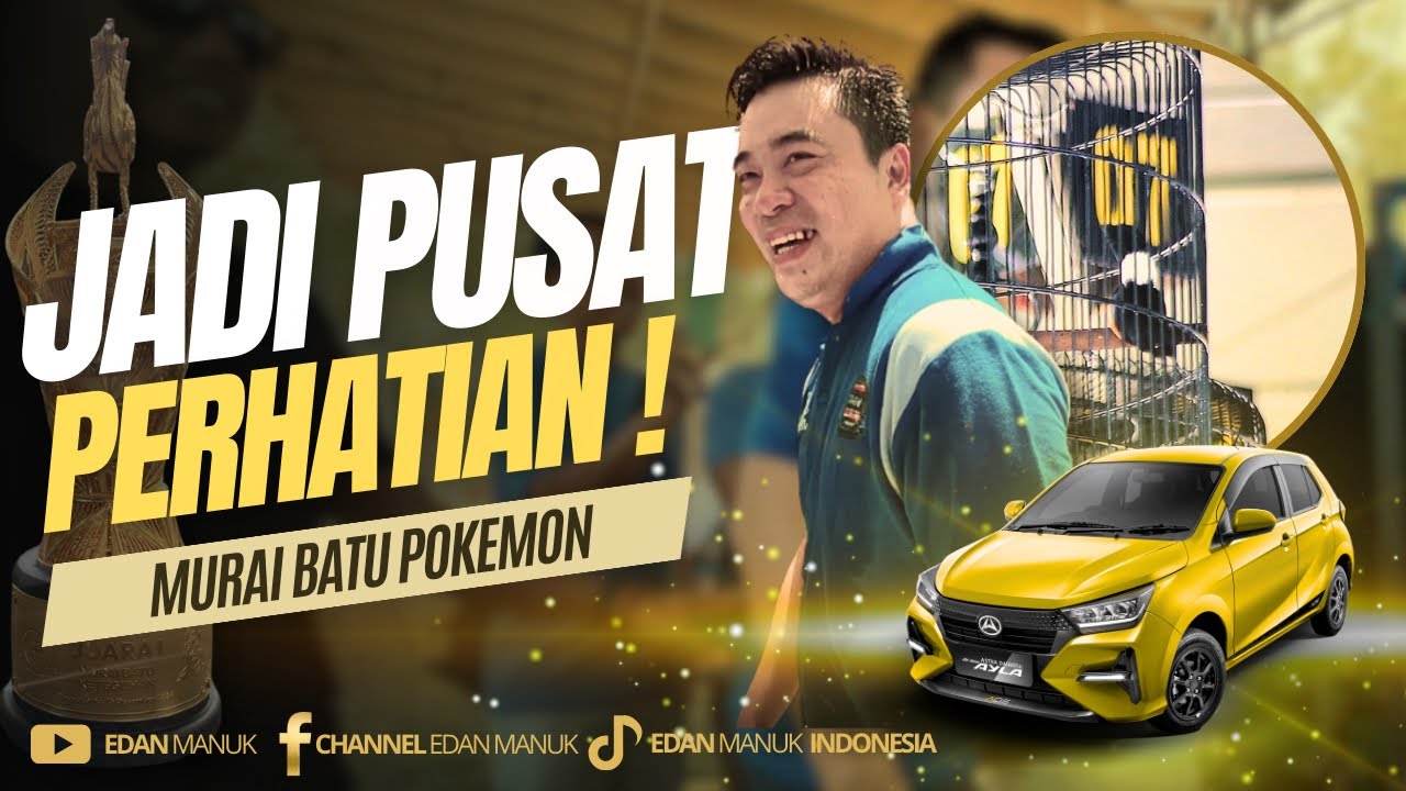 FULL AKSI MURAI BATU POKEMON BIKIN MELONGO !! - RENDY SOLO 1