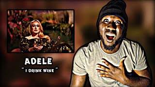 IM IN TOTAL SHOCK!.. Adele - I Drink Wine (Official Video) REACTION