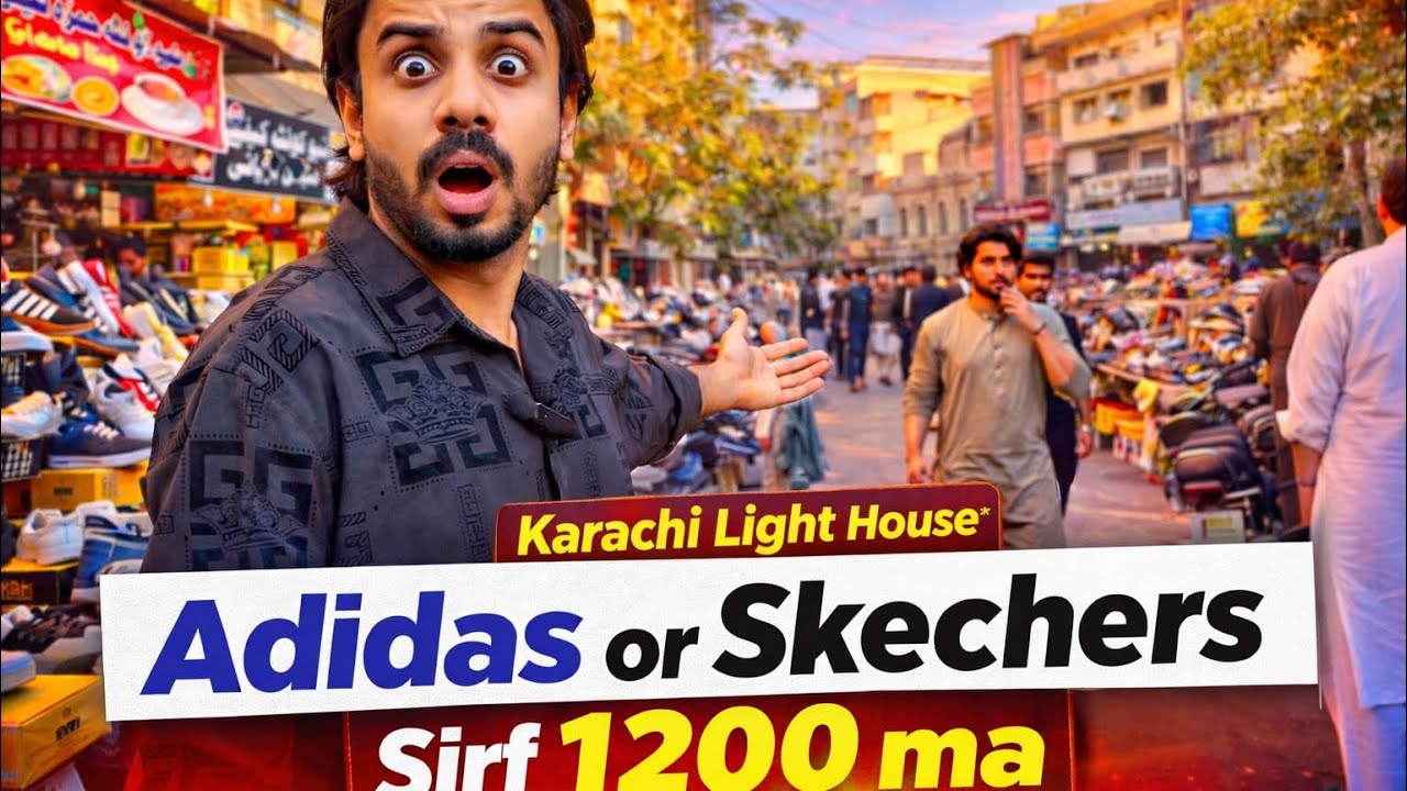 Karachi Light House Market | Thrift & China Shoes Full Price Tour | Business Journey Day 4