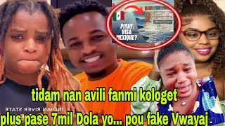 Dosye Vwayaj Zen Pete Ninie Kologet Ak Kalezo,Tata Kologet Manje Plus Pase 7Mil Dola Pou Damsa Pou..