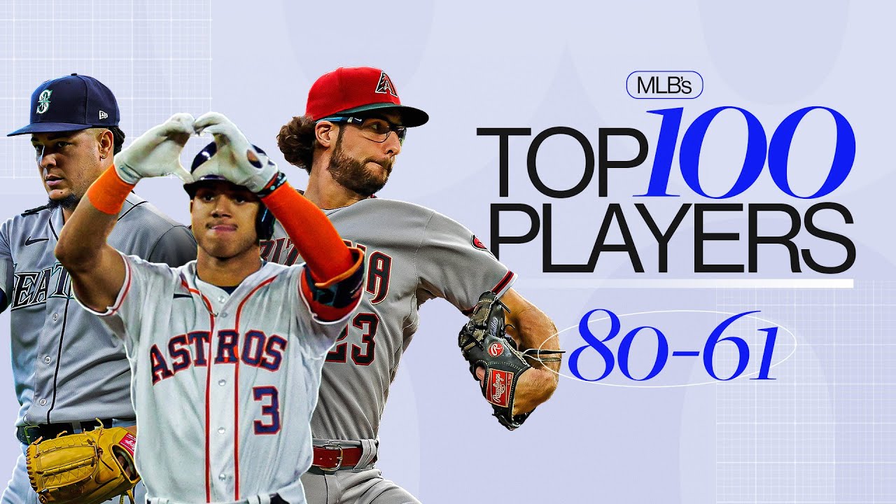 Top 100 players of 2023! | 80-61 (Feat. Jeremy Peña, Anthony Rizzo, Luis Castillo and MORE!)