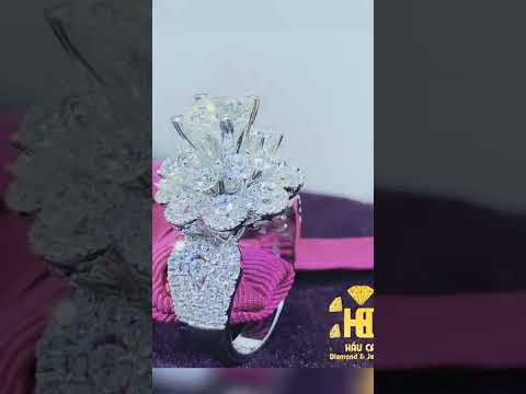 Video Nhẫn Nữ Kim Cương NN0091 | Hầu CA Diamond & Jewelry - youtube