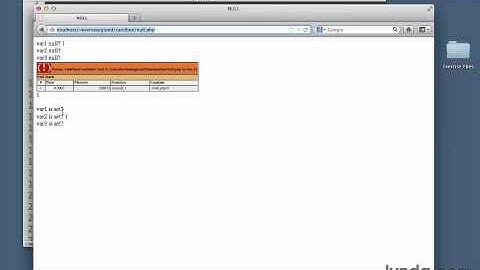 035  NULL и empty  (Lynda.com) Изучаем php