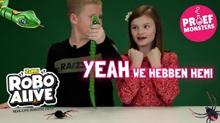 Zuru Robo A Slang Ontsnapt Bij De Proefmonsters