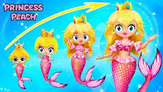 Princess Peach the Mermaid Growing Up! 31 DIYs for LOL OMG screenshot 3