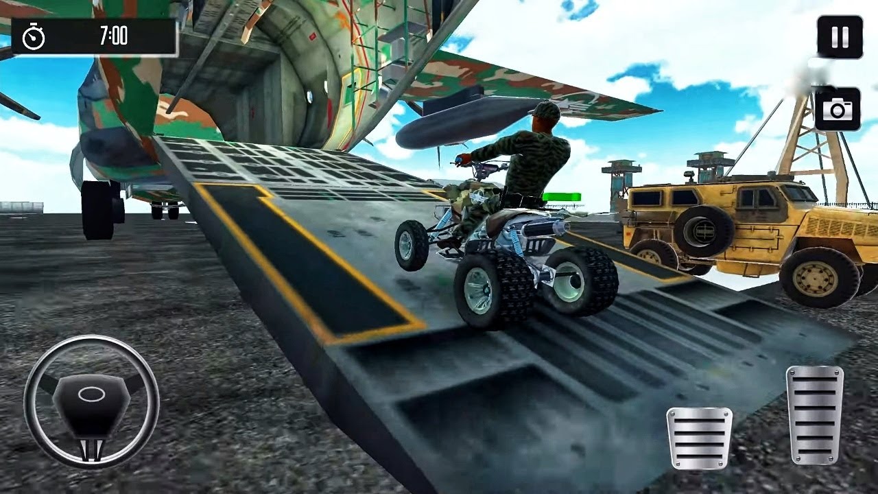 Army Vehicle Cargo Transport Simulator 3D Android Game paly Sa4 Gamer