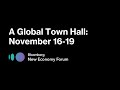 LIVE: 2020 Bloomberg New Economy Forum: Climate - Part 2