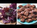 Crispy Pakora Recipe | Red spinach Potato Pakoda | New Tea time Snacks Recipe