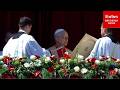 FULL CEREMONY: Pope Leo XIV Holds First Easter Mass Of His Papacy, Delivers Urbi Et Orbi Blessing