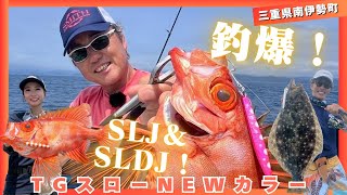 【TGスローNEWカラー】で爆釣のSLJ＆SLDJ！【ルアー合衆国】