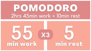 Pomodoro Technique 55/5 - Pomodoro Timer