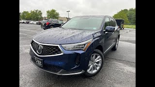 2024 Acura RDX SH AWD Lease NYC, NJ, CT; Phantom Blue / Parchment Video Review