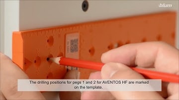 Blum Universal template EASY ASSEMBLY