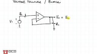 op amp voltage follower