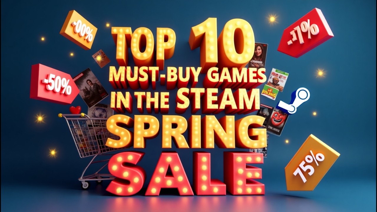 Top 10 Must Buy Games in the Steam Spring Sale