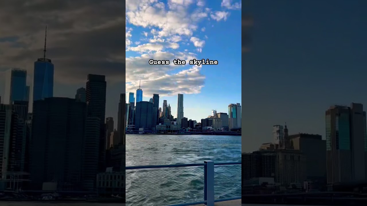 Can you guess the skyline? 