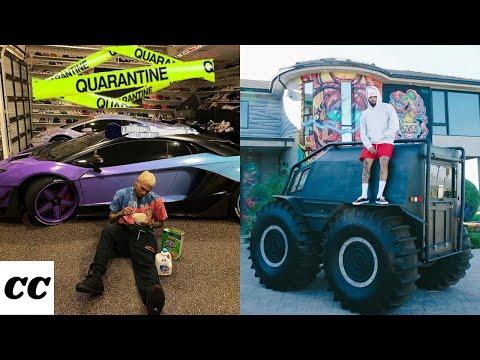 Wideo: Samochód Chrisa Browna: jak długo zanim maluje ten, który wygląda jak jacht czy coś?