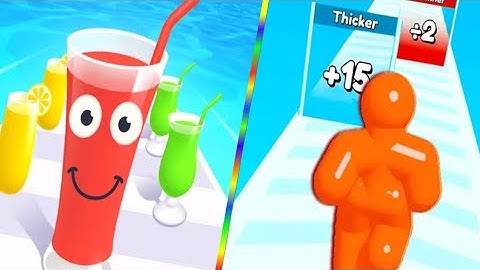 🎮Juice Run vs Tall Man Run All Levels - New Max Level Android,Ios Mobile Gameplay