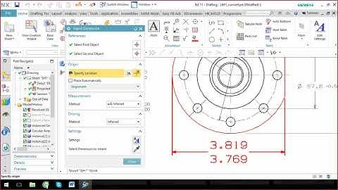 Tự học NX bài 10 : Thiết lập , xuất bản vẽ kỹ thuật Drawing in NX