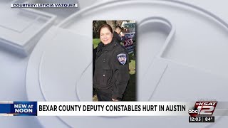 2 Bexar County Pct. 2 deputy constables injured in off-duty DWI crash; man arrested