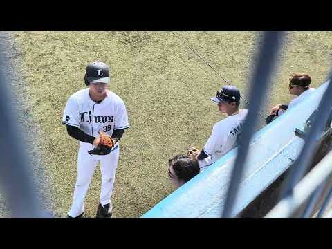 [プロ野球]ライオンズB班高知キャンプ バッティング練習前の選手たちの様子　2026年2月14日