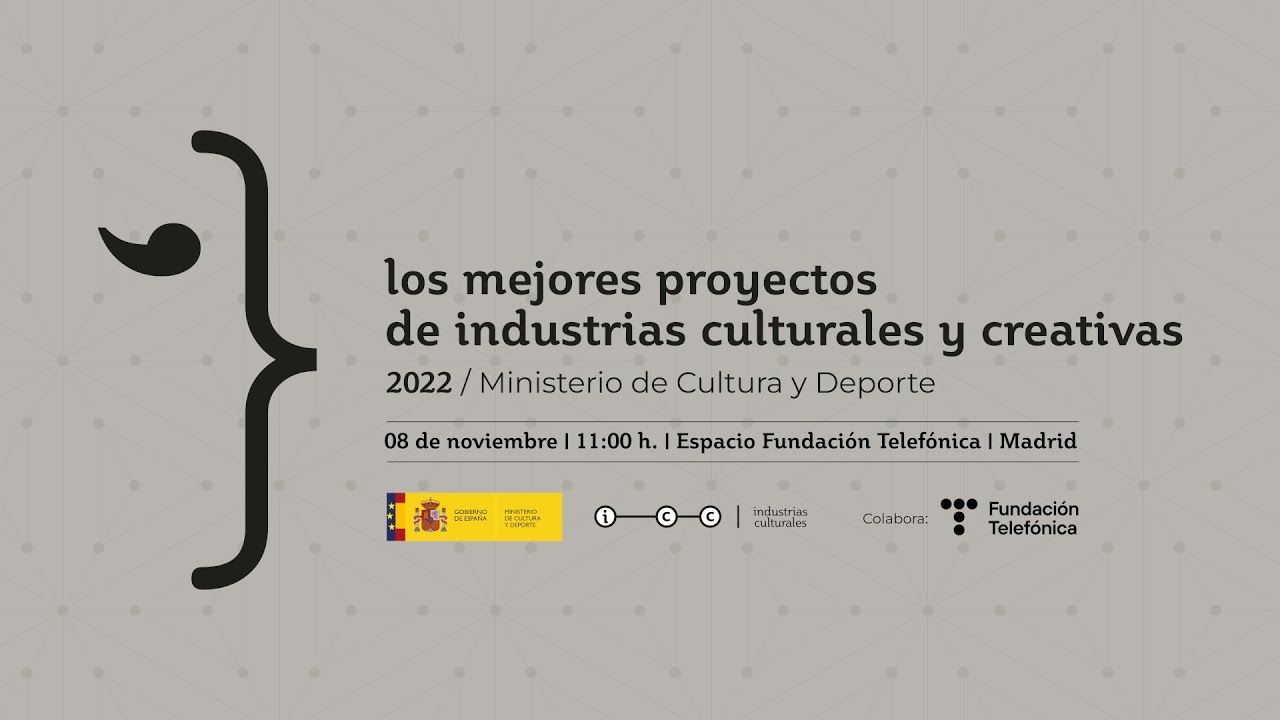 Los mejores proyectos de industrias culturales y creativas 2021 - YouTube