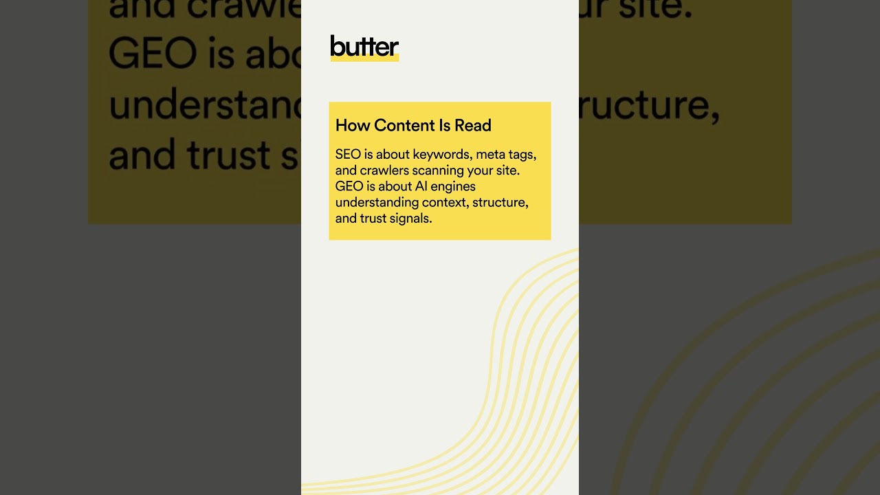 GEO vs SEO Explained in 20 Seconds