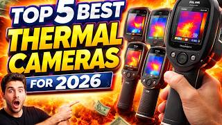 Top 5 Best Thermal Cameras 2026 🔥 | FLIR TG165-X, TOPDON TC004 Mini &amp; More (Buyer’s Guide)