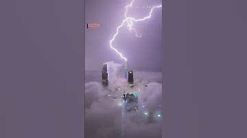 Thumbnail of Lightning strikes China's Canton Tower six times in one hour