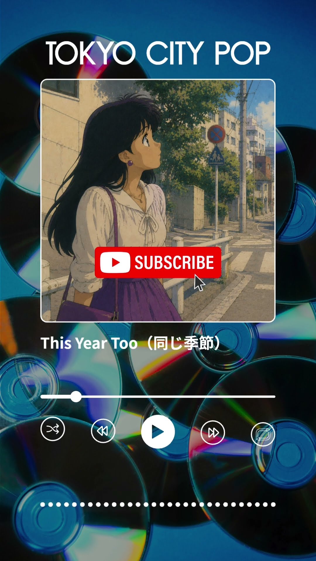 80s Japanese City Pop｜This Year Too (同じ季節) 🍃💙 #shorts - YouTube