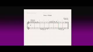 Этюд 1 Etude Фортепиано 1 класс / Piano 1 grade