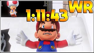 Any% in 01:51:07 by jedward925 - Super Mario Odyssey - Speedrun