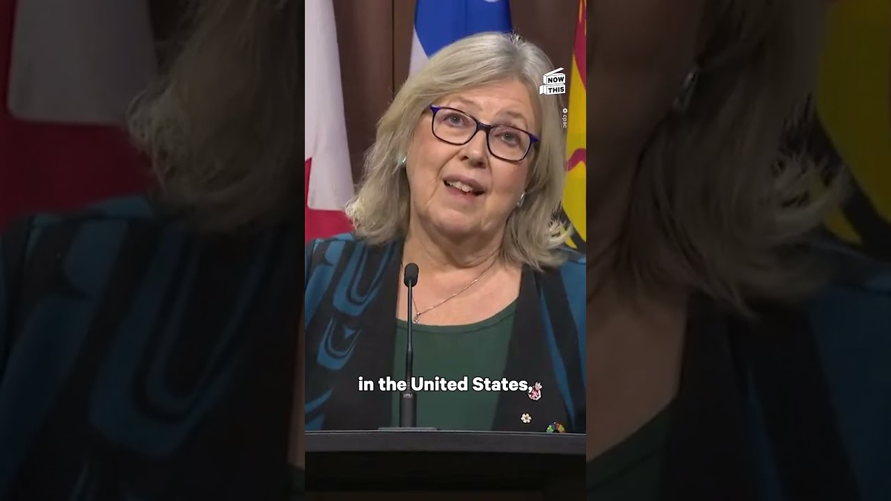 Canadian Green Party Leader Teases Trump