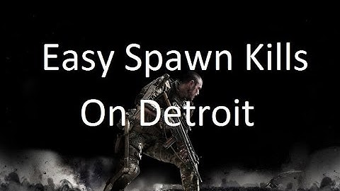 Easy Detroit Momentum Spawn Trap! (Advanced Warfare)
