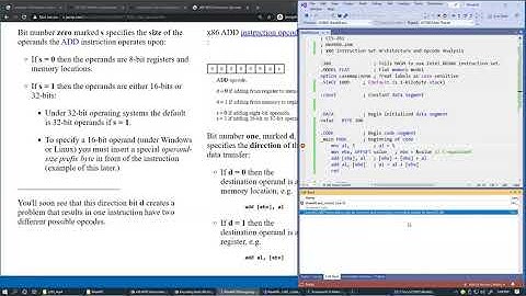 6.3 ADD Instruction encoding example