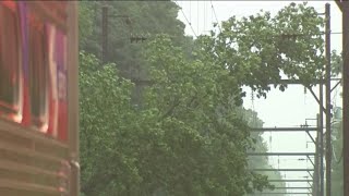Severe weather forces SEPTA West Trenton line to shut down due to fallen trees