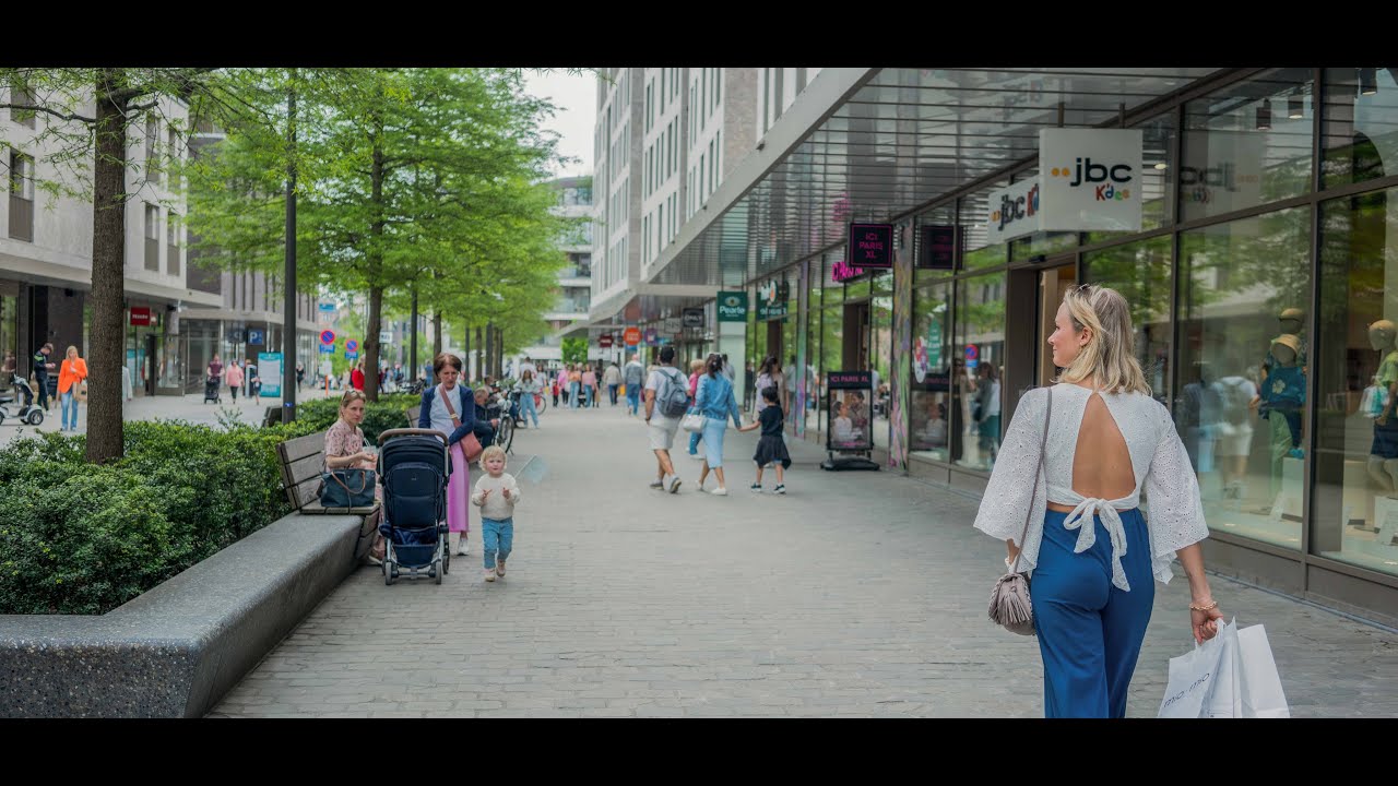 Shoppen en genieten aan het water