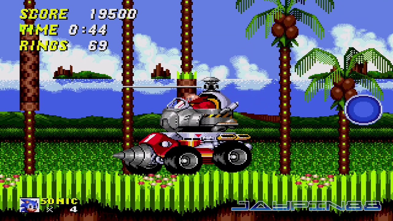 Sonic 2: Megalo's Unfinished Hack :: Walkthrough (720p/60fps)