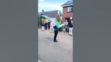 Junioren Vendeliers  In Herwen #schutterij Vrede & vriendschap Herwen