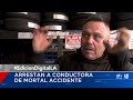 Arrestan a conductora sospechosa de asesinato tras choque mortal contra autobús de Metro