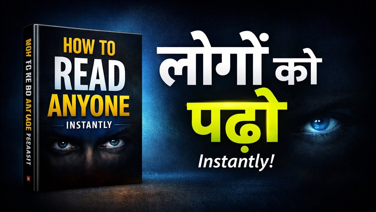 How To Read Anyone Instantly | लोगो को तुरंत कैसे पढ़ें? (Book Summary in Hindi)