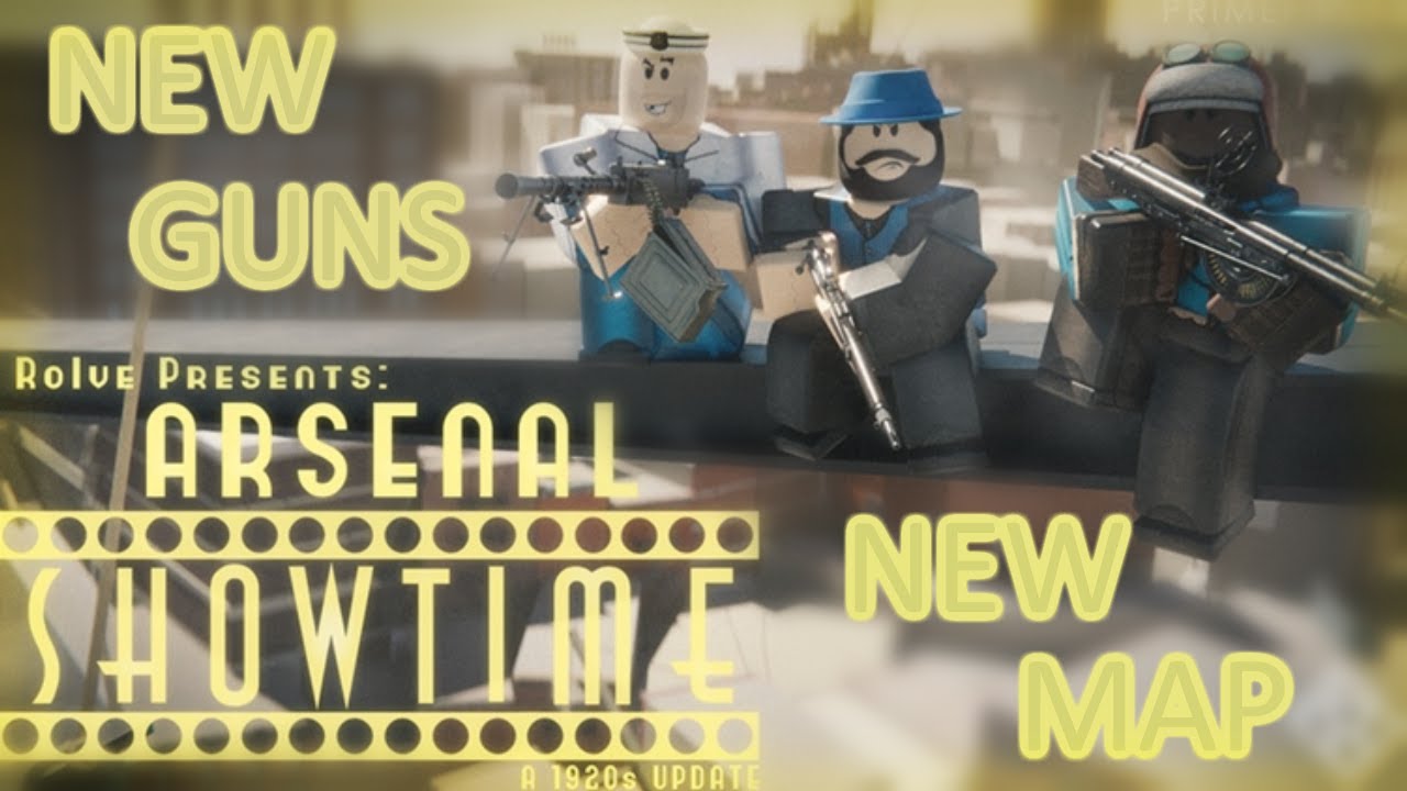 Roblox Arsenal Update | All weapon Showcased | New Map and Gamemode Showcase