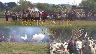 The Sealed Knot - Siege Of Worcester - Bennets Willow Barn  2025