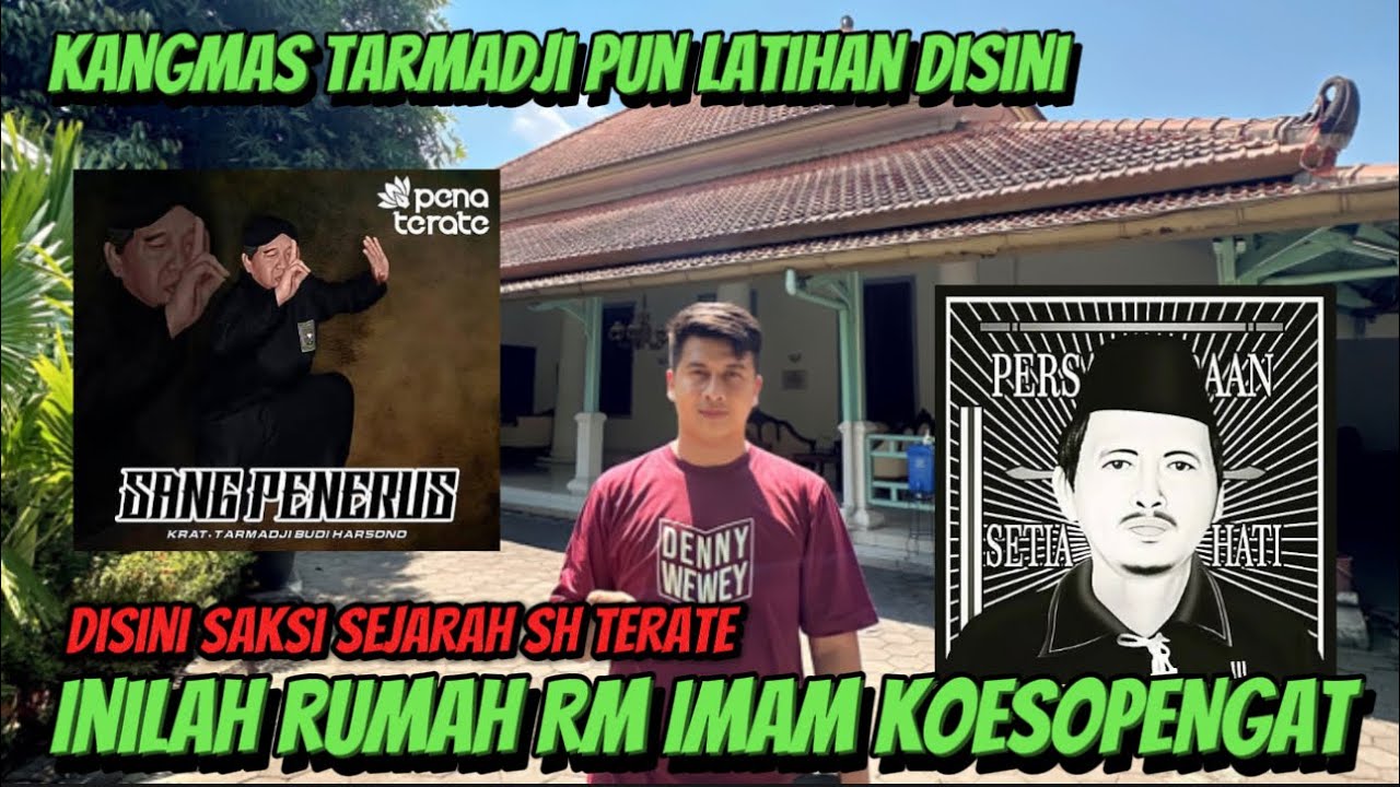 Banyak yg tidak tahu, ini rumah RM IMAM KOESOEPANGAT